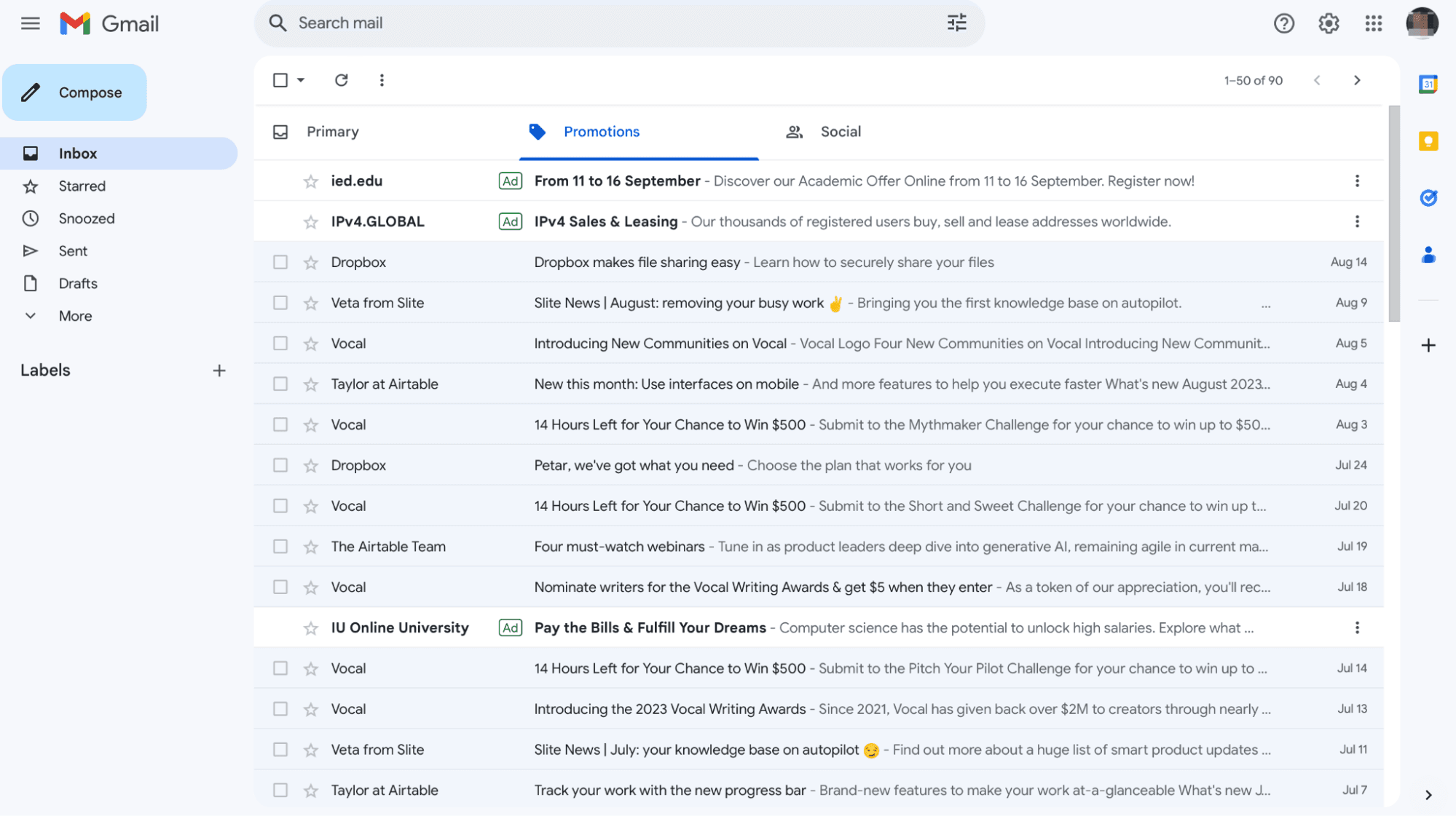 Source: Gmail screenshot