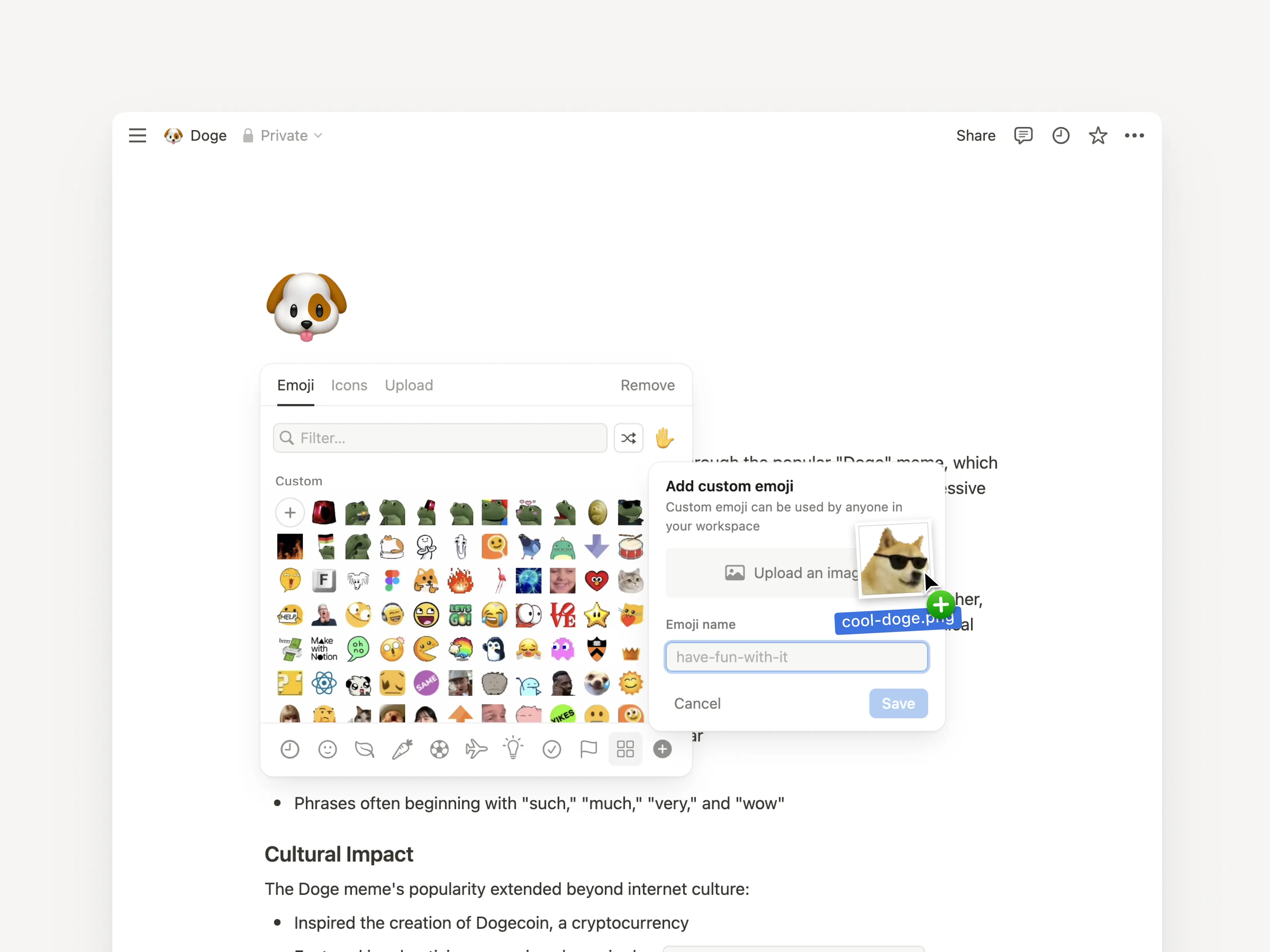 Custom emoji 2