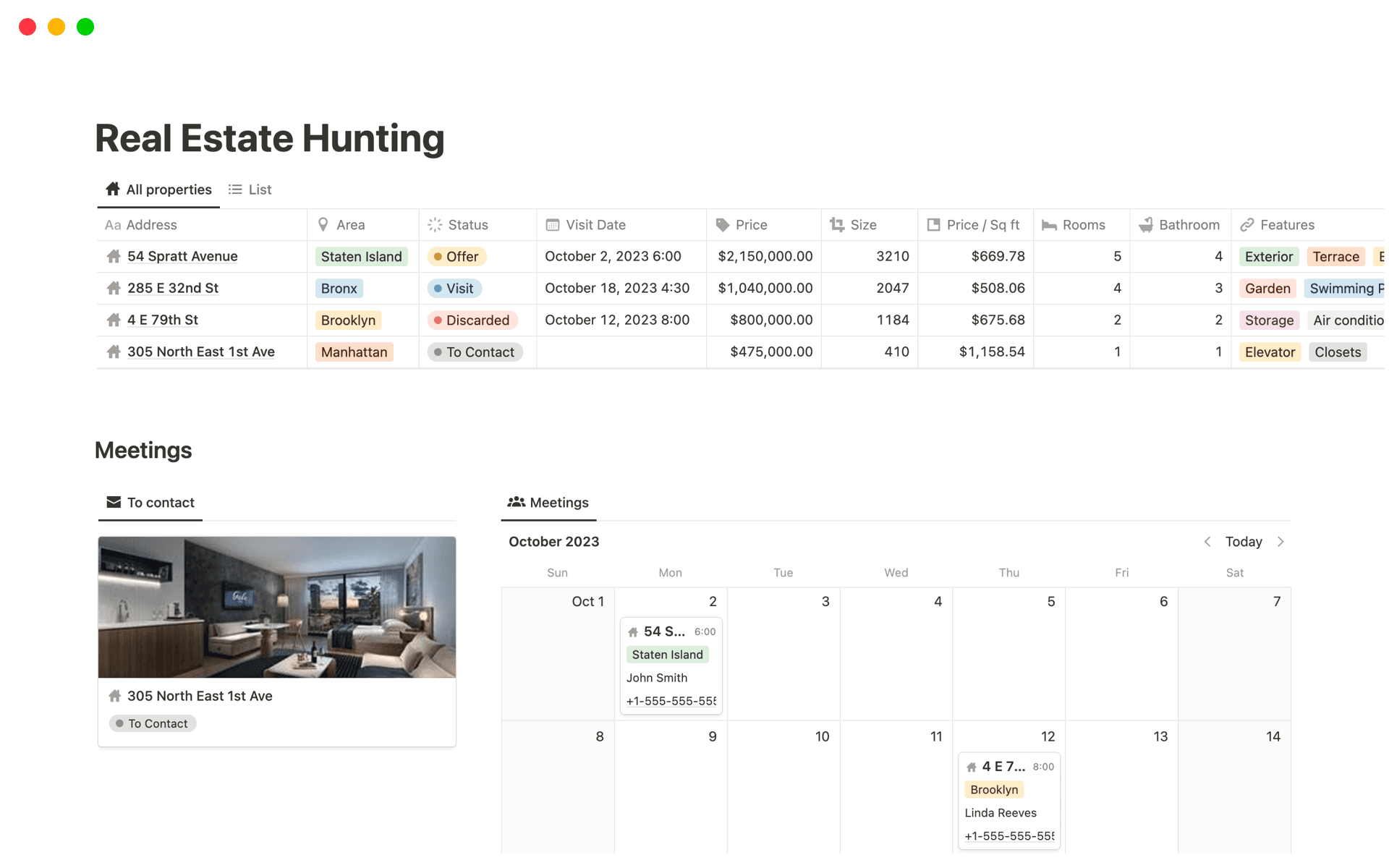 Bilde for top-10-free-real-estate-hunt-templates-in-notion